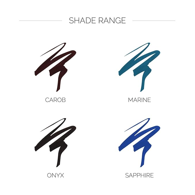 OFIR Eye Edge Liquid Eyeliner Pen | Water and Smudge Proof | Long Lasting Matte Finish, Soft Tip with Bold Pigment | Cruelty Free Formula | Brown Eyeliner for Women | Carob - Rich Brown | 0.04 Fl Oz