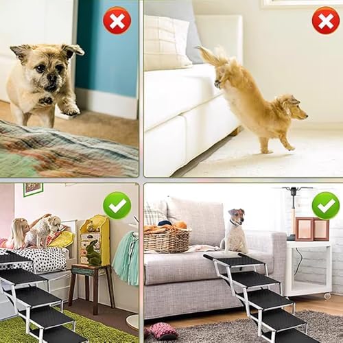 Dog Steps for Car for Smart #3 5-Door SUV 2023 Foldable Dog Ramps for Large Dogs with Non Slip Surface Portable Outdoor Pet Ramp