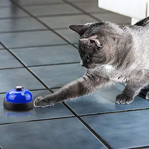 Comsmart Dog Training Bell, Set of 2 Dog Puppy Pet Potty Training Bells, Dog Cat Door Bell Tell Bell with Non-Skid Rubber Base