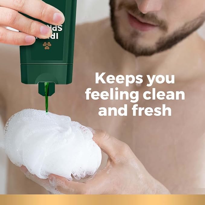 Irish Spring 5 in 1 Body Wash for Men | 24 Hour Freshness | For Body Face Hair | Biodegradable Ingredients | 30 Oz Pump 2-Pack