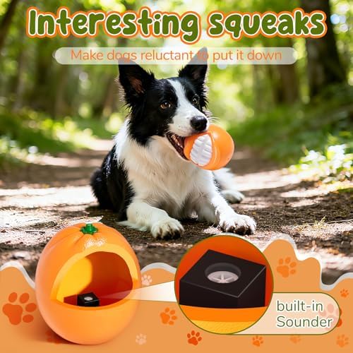 Squeak Dog Toys for Medium/Large Dogs, Dog Toys to Keep Them Busy,Interactive Dog Chew Toys for Enhance the Relationship with Dog,Dog Toy for Indoor Outdoor Water Play Catch,Gift for Dog