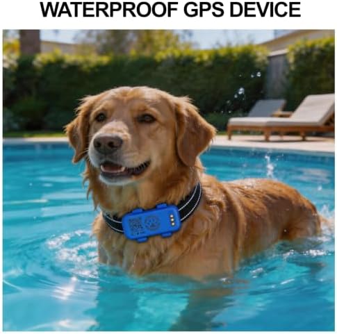 GPS Tracker for Dogs, Real-Time Location Update