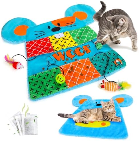 AWOOF Catnip Toys for Indoor Cats