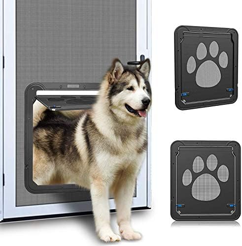 Ownpets Pet Screen Door for Dogs& Cats,Self Closing Function