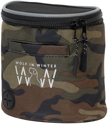Quickdraw Dog Training Treat Pouch, Black/Camo