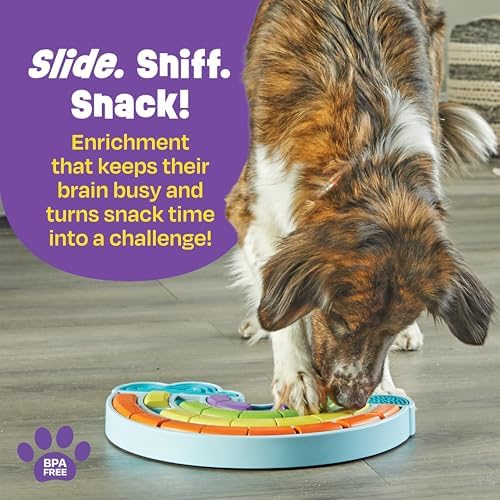 Brightkins Calming Rainbow Treat Puzzle & Lick Mats