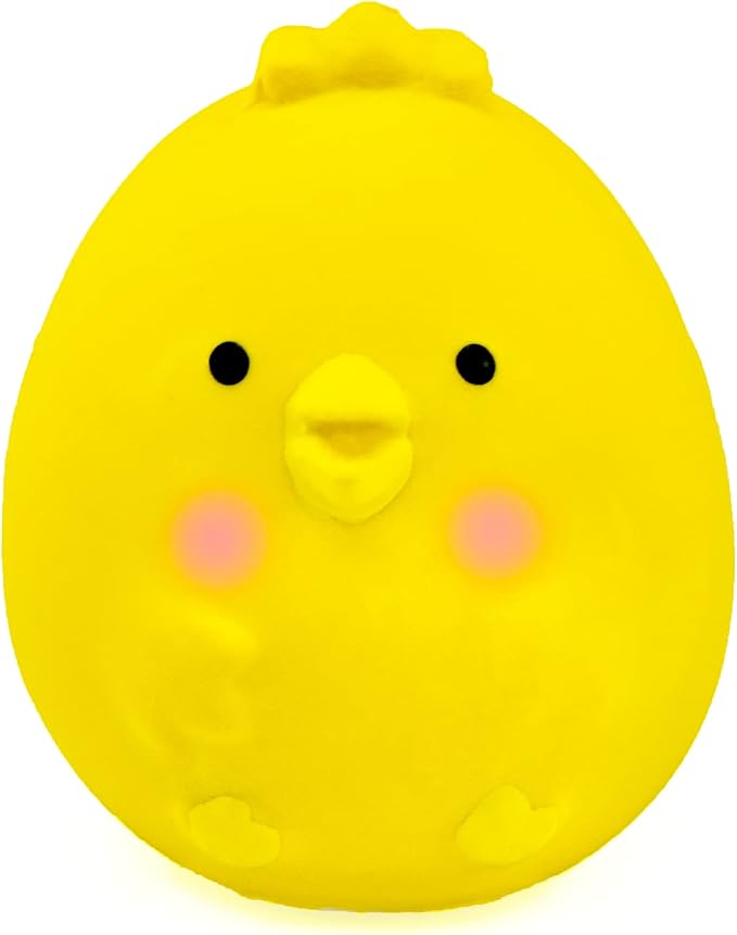 CHIWAVA 4PCS 2.4" Squeak Latex Puppy Toy Funny Animal Sets for Small Dog