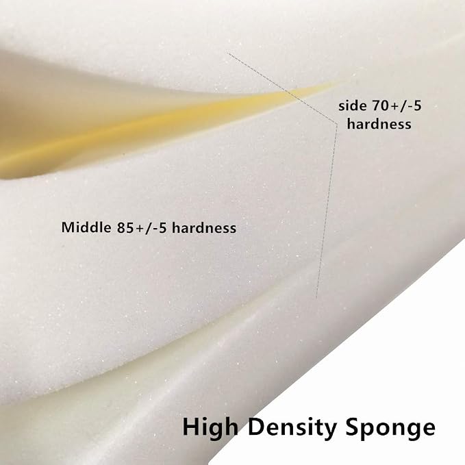 NGT new guide steps Yoga Bolster Pillow for Meditation and Support - Rectangular Yoga Cushion Foam Wedges Washable Suede Pillowcase for Men and Women with Carry Handles.…