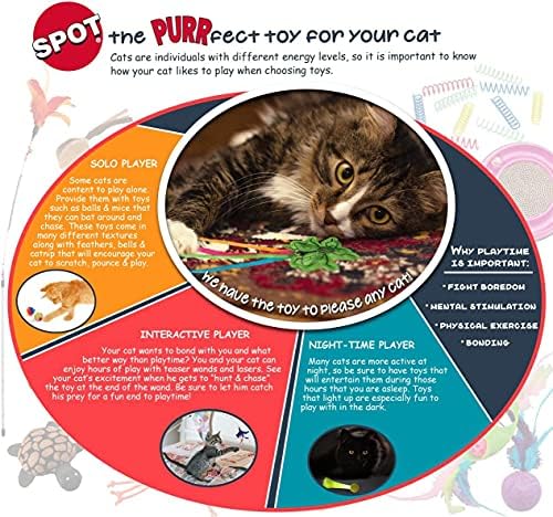 Ethical Pets 2680 Skinneeez Forest Creatures For Cats, Pack of 3 (Squirrel, Chipmunk or Skunk)