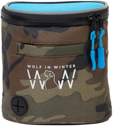 Quickdraw Dog Training Treat Pouch, Blue/Camo