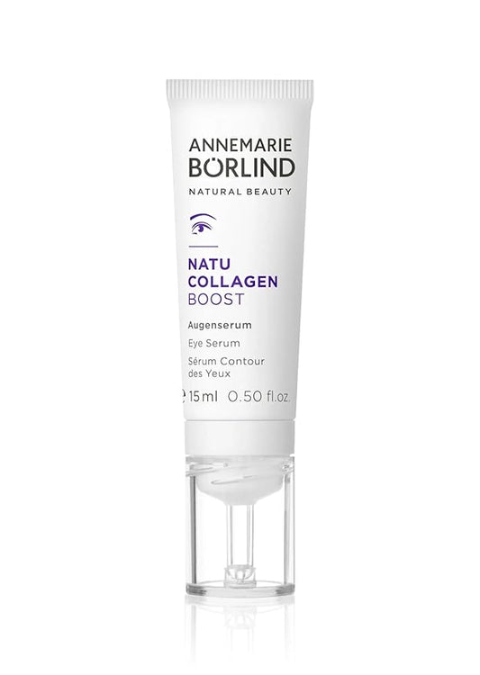 ANNEMARIE BÖRLIND - NATU COLLAGEN Eye Serum - firming, refreshing and radiant eye care, with botanical collagen and plant-based protein, under eye serum, 0.50 Fl. Oz.