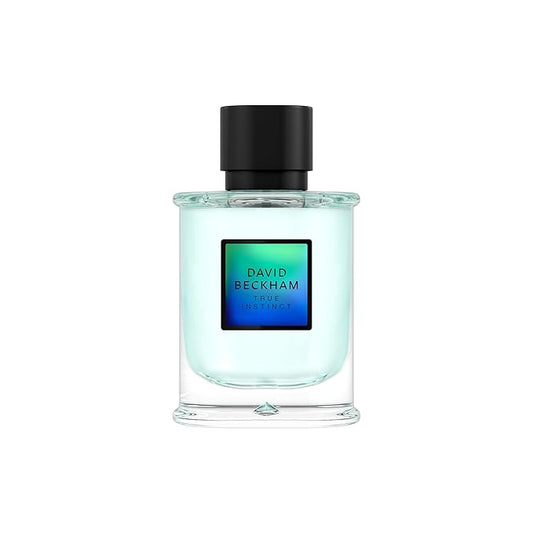 David Beckham True Instict Eau de Parfum 2.5 fl oz (Pack of 1), Notes of Pine, Cedarwood, and Vetiver, Men's Fragrance, Long Lasting, Everyday Fragrance, Travel Size