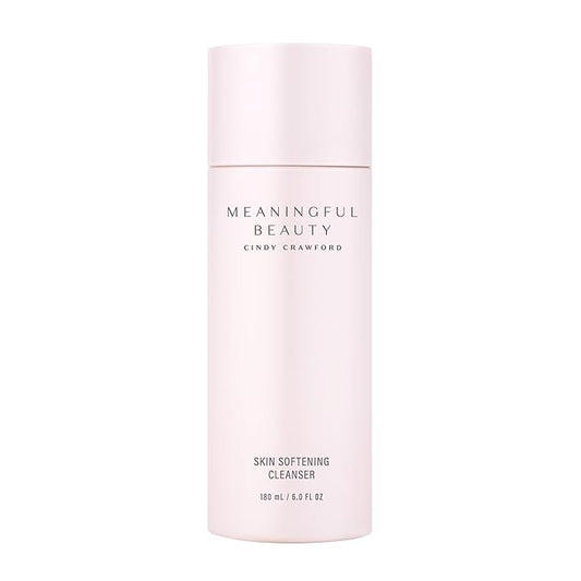 Meaningful Beauty Skin Softening Cleanser (Non-Foaming,Oil Free,Fragrance Free Wash),6 Fl Oz,(Pack of 2)