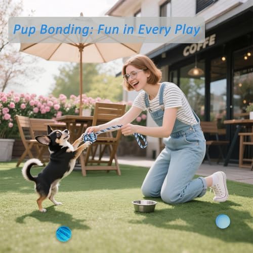 20 Pack Puppy Teething Chew Toys for Small Dogs, Bulk Dog Toys for Puppies