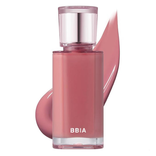BBIA Lucky Shine Tint – Glass-like High-Glossy & Glowy Lip Stain Soft Muted Color Naturally Moisturizing & Plumping Comfortable Texture Long-Lasting Non-Sticky Korean Makeup (06 LUCKY ROSY)