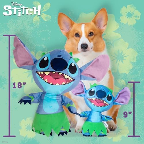 Disney for Pets Lilo and Stitch Jumbo Plush Dog Toy, 18 Inch