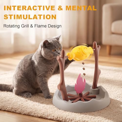 Cat Treat Dispenser Toy, Slow Feeder, Puzzle Feeder