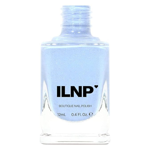 ILNP Carried Away - Creamy Periwinkle Blue Holographic Jelly Nail Polish
