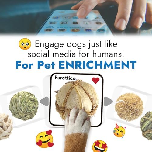 Dog Chew Toys, 3pcs Woven Grass Chew Ball for Dogs, Dental Teething & Interactive Fetch Toys, Outdoor Digestible Chew Ball for Boredom Relief - Reed, Seaweed & Corn Husk, Seaweed & Corn Silk