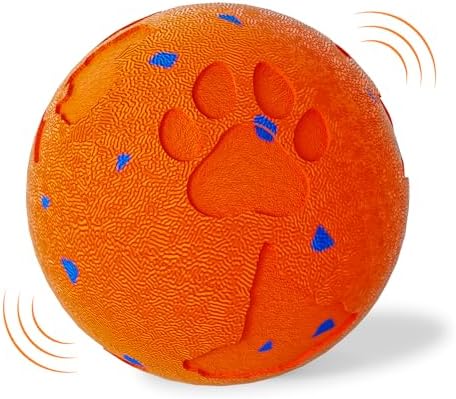 Interactive Dog Toy Ball, Smart Automatic Moving Dog Toy for Medium Large