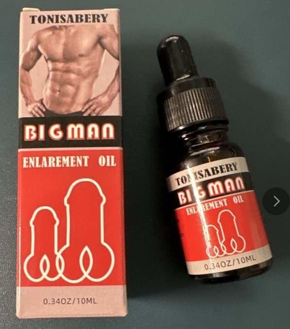 Enlargement Oil for Men's Massage Essential Oil for Male Enhancement