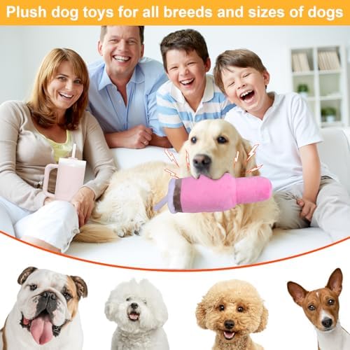Mity rain Funny Tumbler with Handle Cup Dog Toy