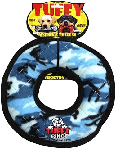 TUFFY® 2 Pack Ultimate Ring Ultra Durable Plush Dog Toys