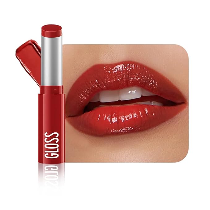Red Honey Tinted Lip Stain Lip Balm Lip Gloss Lipstick, Sheer Hydrating Lip Stains Tint, Moisturizing Lip Color for All Skin Tones, Nourishing Lip Balm with a Hint of Natural Black Cherry