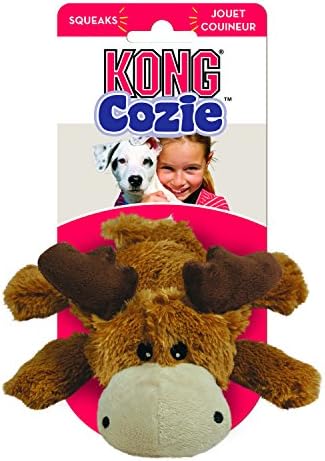 KONG Cozie Marvin Moose Plush Dog Toy, for Small/Medium Dogs