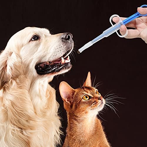 4 Pcs Pet Pill Plunger Popper for Small Cats Dogs