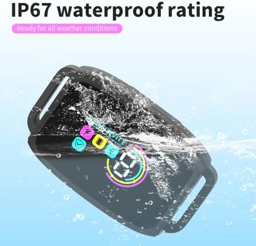 Smart Anti Bark Collar for Small Medium Large Dogs, Rechargeable Dog Barking Collar with HD Color Screen, AI Smart Recognition, IP67 Waterproof, 4 Training Modes & 8 Sensitivity Levels