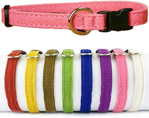 Hemp Cat Collars (Pink)