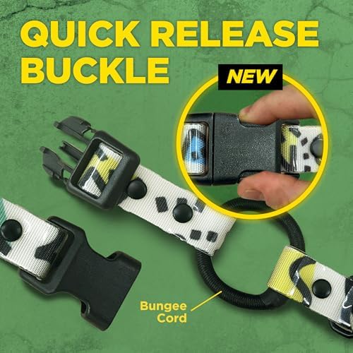Dogtra Tom Davis Quick Release E-Collar Strap Bundle – 2 Pack (Beige & Red), 3/4" Waterproof Biothane Straps with Buckle, Compatible with 280C 2.0 Receiver