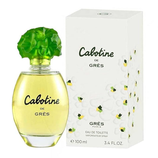 Parfums Gres Cabotine Eau De Toilette Spray for Women, 3.4 Ounce