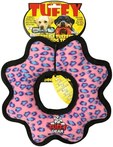 TUFFY® 2 Pack Ultimate Gear Ring Ultra Durable Plush Dog Toy