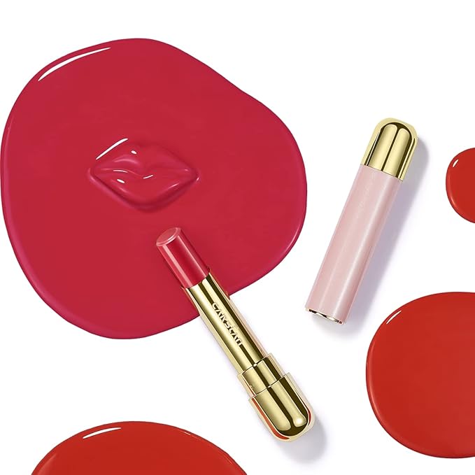 CARSLAN Moisturizing Creamy Lipstick, Long-lasting High Pigmented Lip Color, Smooth, Hydrating, Pink Rose, 08