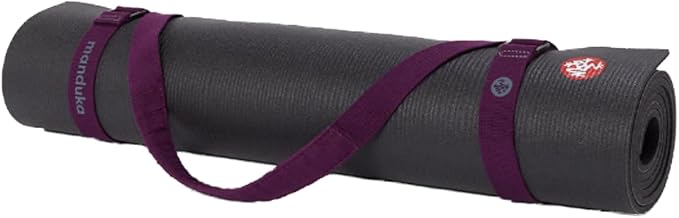 Manduka Yoga Commuter Mat Carrier - Eco-Friendly Cotton, Easy to Carry, Hands-Free, For All Mat Sizes