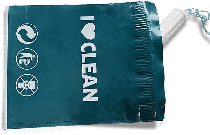 Sirona Condom and Tampon Disposal Bags - 50 Bags | for Discreet Disposal of Tampons and Condoms | Bathroom Trash Bag