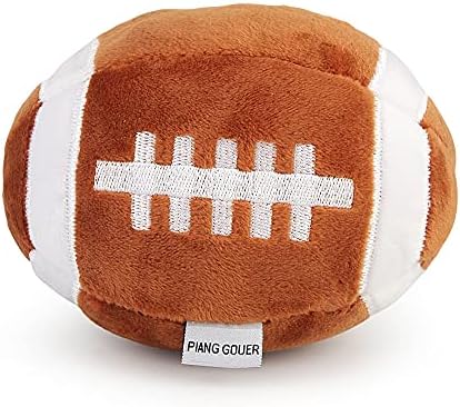 Dog Soccer Ball 3 Pack Squeaky Toy for Small Medium Dogs