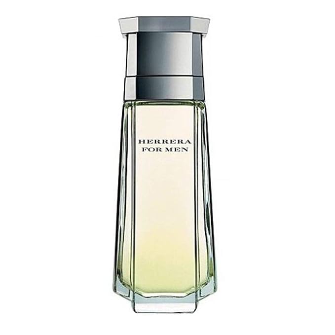 Carolina Herrera Herrera For Men - Sophisticated Fragrance - Sensual And Elegant For The Adventurous Spirit - Woody Floral Musk Scent - Opens With Top Notes Of Neroli And Citrus - Edt Spray - 3.4 Oz
