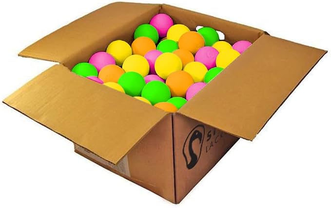 Signature Lacrosse Ball Set - Packs of 2, 4, 8, 12, and 100 - No Chemical Smell Massage Balls, Myofascial Release Tools, Back Roller, Muscle Knot Remover