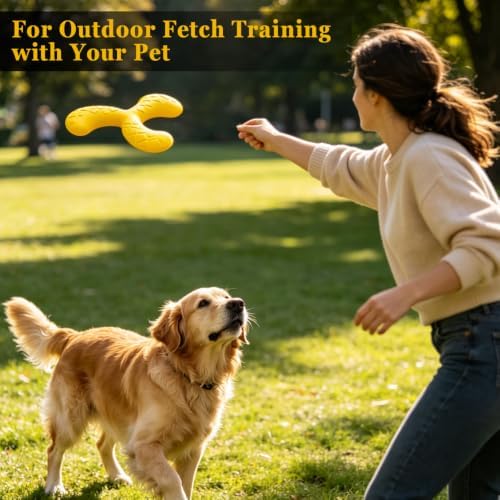 Dart-Shape Dog Chew Toy, Interactive Bite-Resistant Pet Toy