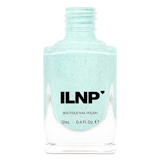 ILNP Pinkies Up - Robin Egg Blue Speckled Nail Polish