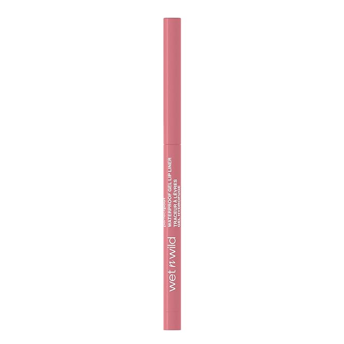 wet n wild Perfect Pout Matte Retractable Gel Lip Liner Pencil, Rich Creamy Long Lasting Color, Well-Defined and Flawless Application, Vegan & Cruelty-Free - Purple Lay Down the Mauves