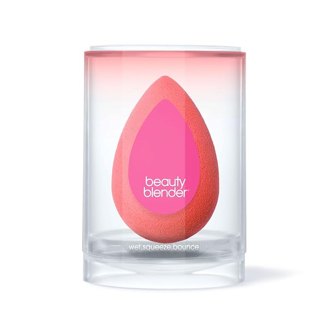 Beautyblender® | Beautyblusher Mid-Sized Beauty Blender Makeup Sponge for Cream & Powder Blush, Super-Soft Foam, Made in USA, Reusable, Washable, Streak Free Application, Vegan, Cruelty Free