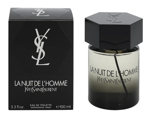 Yves Saint Laurent La Nuit De L'Homme by Yves Saint Laurent for Men - 3.3 oz EDT Spray