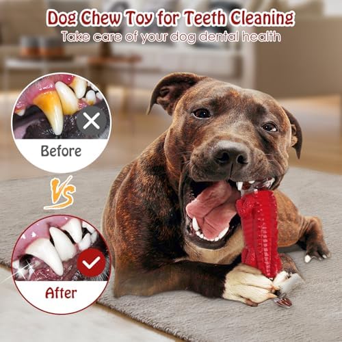 Jeefome Dog Toys for Aggressive Chewers