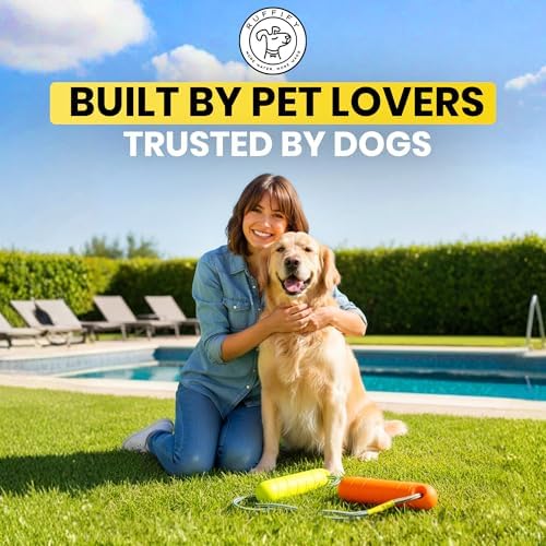 Floating Dog Water Toys - 2 Pack, Bumper Throw Stick for Fetch