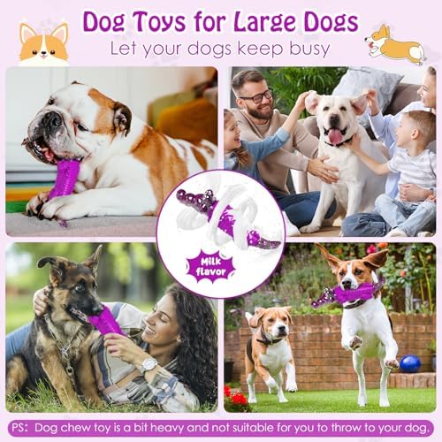 Jeefome Dog Chew Toys for Aggressive Chewers