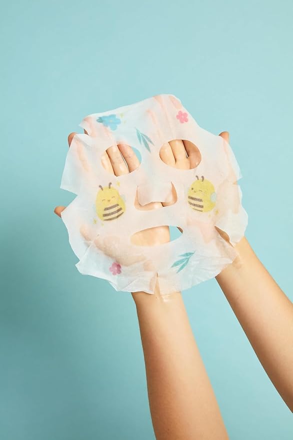 TONYMOLY x Squishmallows Sheet Mask Set – 4-Pack Facial Skincare Variety for Hydrating, Soothing, Repairing, Nourishing, Moisturizing & Glowing Skin